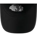 casquette-courbee-noire-ajustable-9twenty-stamp-chicago-blackhawks-nhl-new-era