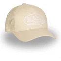 beige-justerbar-truckerkeps-lof-b35-fran-von-dutch