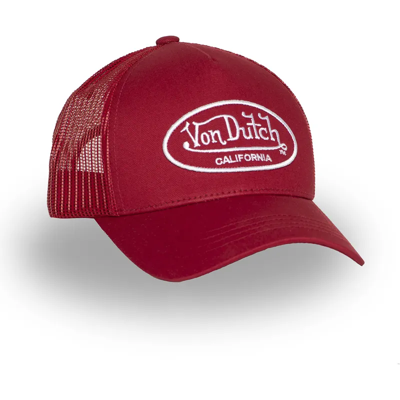 czapka-trucker-czerwona-regulowana-lof-b38-von-dutch
