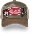 czapka-trucker-brazowa-patches12-od-von-dutch