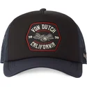 czapka-trucker-brazowa-i-granatowa-foam02-od-von-dutch
