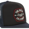 braune-und-marineblaue-trucker-kappe-foam02-von-von-dutch