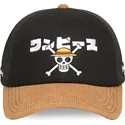 capslab-svart-och-brun-truckerkeps-straw-hat-pirates-op6-one-one-piece