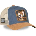 capslab-looney-tunes-jerry-taj7-jer-multicolor-trucker-cap