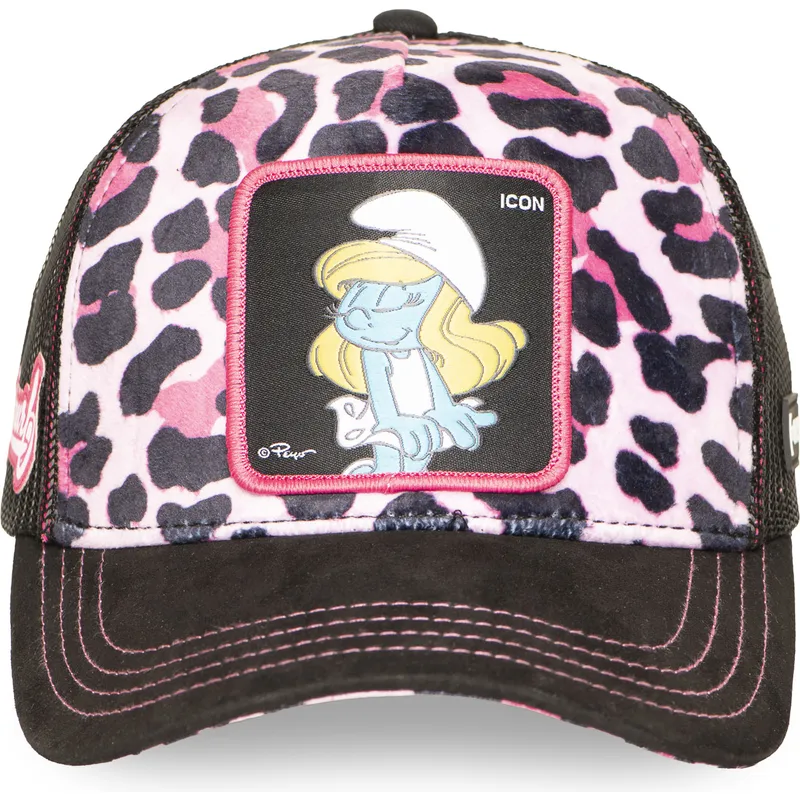 trucker-keps-leopard-rosa-smurfan-smu-leop-smurfarna-fran-capslab