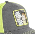czapka-trucker-szaro-zolta-rick-i-morty-rem6-loo-od-capslab