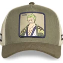 zielono-bezowa-czapka-truckerka-roronoa-zoro-op6-zor-one-piece-od-capslab