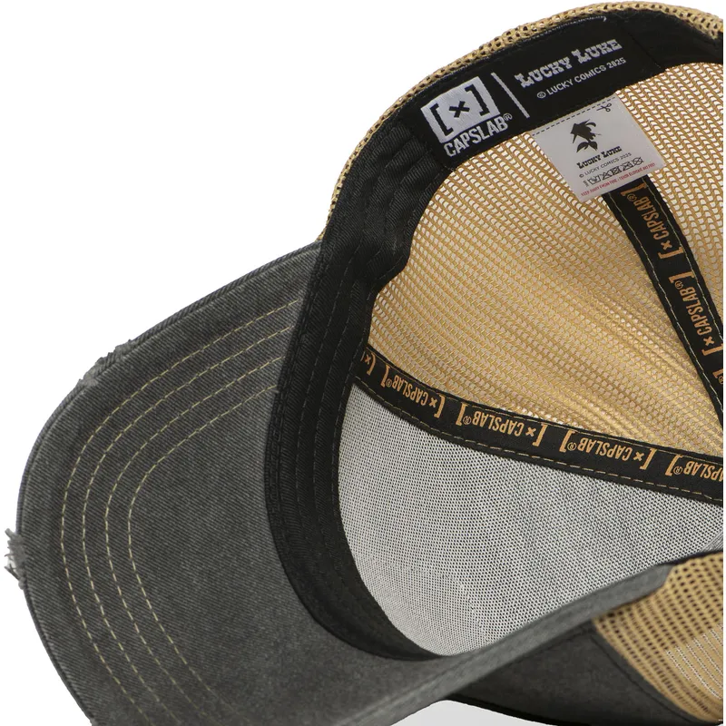 casquette-trucker-grise-joe-dalton-lck-joe-lucky-luke-capslab