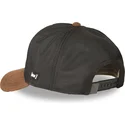 capslab-wile-e-coyote-loo12-wi2-looney-tunes-black-and-brown-trucker-hat