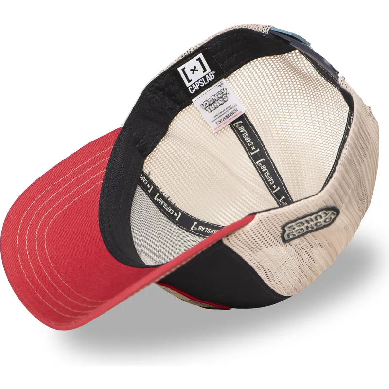 capslab-looney-tunes-silvestre-loo12-syl-mehrfarbige-trucker-kappe