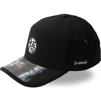 Casquette courbée noire ajustable Son Goku DBS7 ULT Dragon Ball Capslab