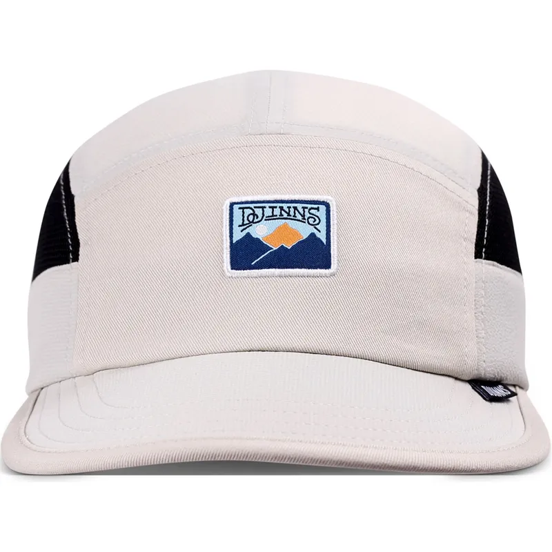 graue-verstellbare-curved-cap-seersoftmesh-soft-fc-von-djinns