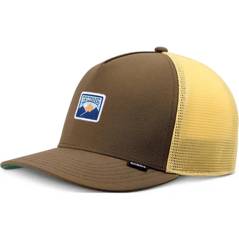 Czapka trucker zielona Seersoftmesh HFT od Djinns