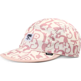 Casquette courbée beige et rose Simple Aztek Soft FC Djinns