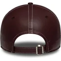 new-era-mlb-new-york-yankees-9forty-topstitch-pu-verstellbare-bordeauxrote-kappe