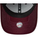 new-era-mlb-new-york-yankees-9forty-topstitch-pu-verstellbare-bordeauxrote-kappe