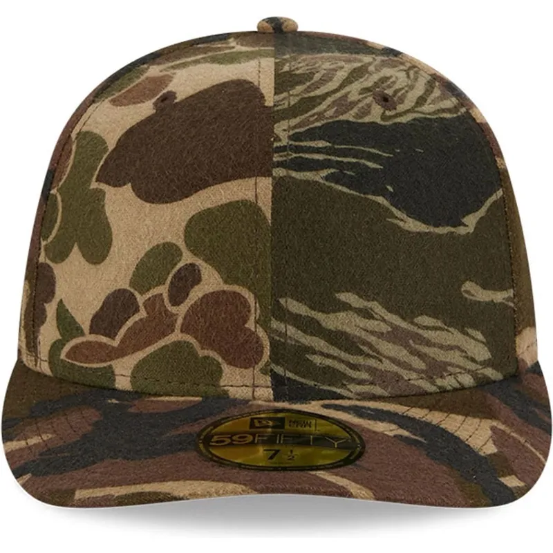 bojd-keps-kamouflage-justerad-59fifty-pre-curved-brushed-cotton-three-looms-woodland-fran-new-era