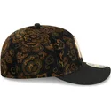 svart-bojd-keps-justerbar-59fifty-low-profile-floral-cord-three-looms-printed-corduroy-fran-new-york-yankees-mlb-av-new-era