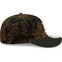 new-era-curved-brim-59fifty-low-profile-floral-cord-three-looms-printed-corduroy-detroit-tigers-mlb-black-fitted-cap