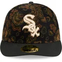 new-era-curved-brim-59fifty-low-profile-floral-cord-three-looms-printed-corduroy-chicago-white-sox-mlb-black-fitted-cap