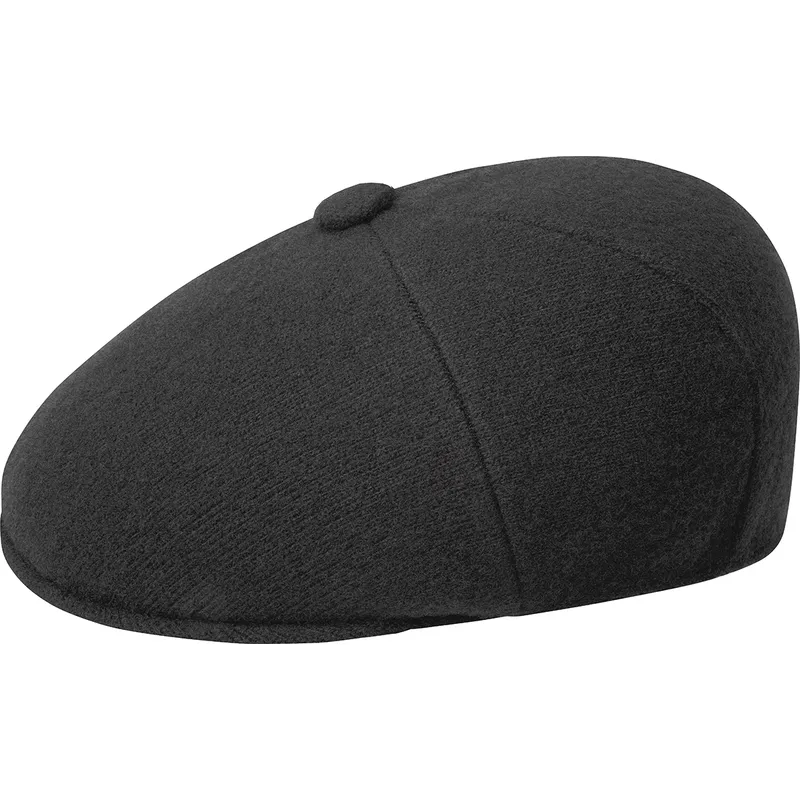 beret-noir-wool-panel-575-black-kangol