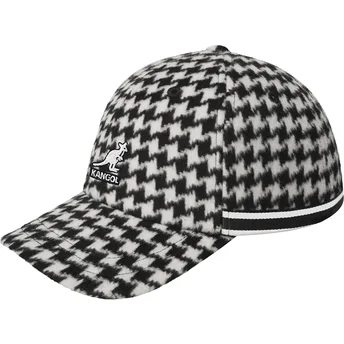 Casquette courbée blanche ajustable Block Zig Baseball White Kangol