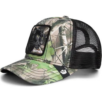 Gorra Trucker Camouflage Panther Panther Camouflage Seasonal Real Tree The Farm von Goorin Bros.