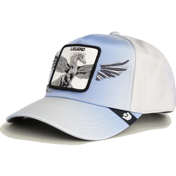 Ljusblå kurvkeps snapback Pegaso Legend Flare Up Wings The Farm från Goorin Bros.