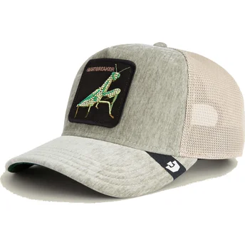 Gorra trucker gris mantis Heartbreaker Iced Mantis Jewel Tones The Farm av Goorin Bros.
