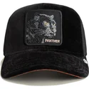 casquette-trucker-noire-panthere-iced-panther-jewel-tones-the-farm-goorin-bros