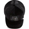 casquette-trucker-noire-panthere-iced-panther-jewel-tones-the-farm-goorin-bros