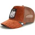 casquette-trucker-marron-rhinoceros-bulletproof-iced-rhino-jewel-tones-the-farm-goorin-bros