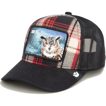 Czapka trucker wielokolorowa sowa Night Owl Cabin Fever Homestead The Farm od Goorin Bros.