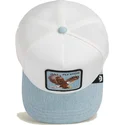 weisse-und-blaue-trucker-kappe-mit-adler-fly-high-denim-the-farm-von-goorin-bros