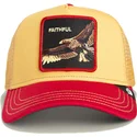 goorin-bros-the-farm-the-faithful-eagle-sport-gelbe-und-rote-trucker-kappe-mit-adler