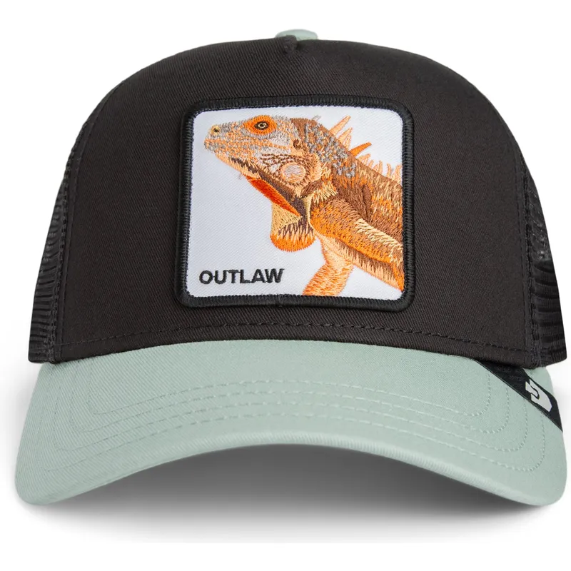 gorra-trucker-negra-lagarto-the-outlaw-sport-the-farm-de-goorin-bros