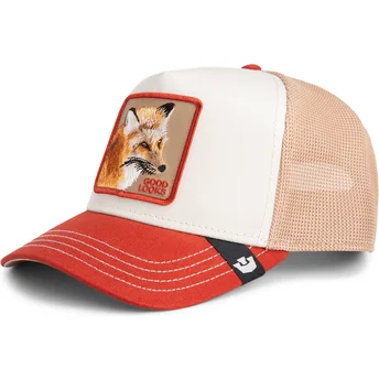 Flerfärgad trucker-keps räv Good Looks Tri Tone The Farm från Goorin Bros.