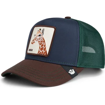 Goorin Bros. The Farm High Tri Tone Trucker Cap Multicolor Giraffe