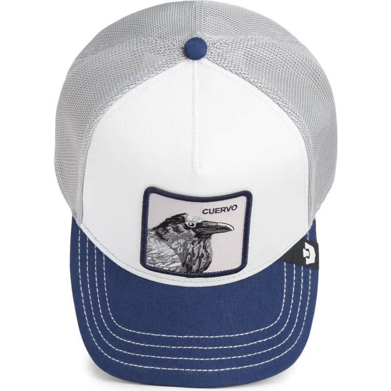 mehrfarbige-trucker-kappe-krahe-tri-tone-the-farm-von-goorin-bros