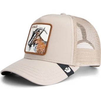 Goorin Bros. Goat The Farm Beige Trucker Hat