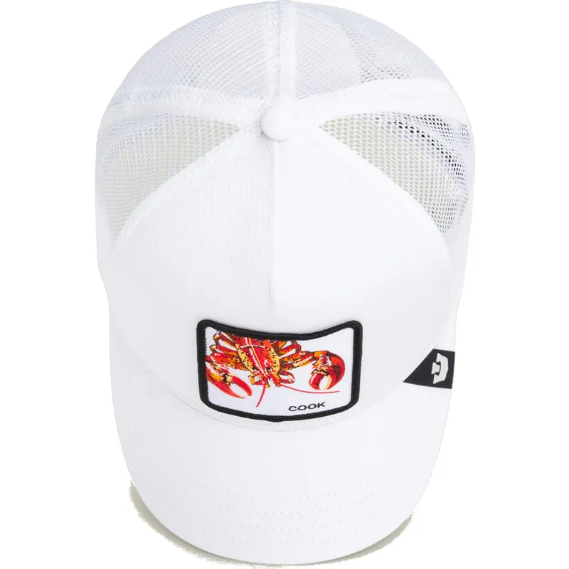 weisse-trucker-kappe-fur-kinder-hummer-lemme-cook-mini-the-farm-von-goorin-bros