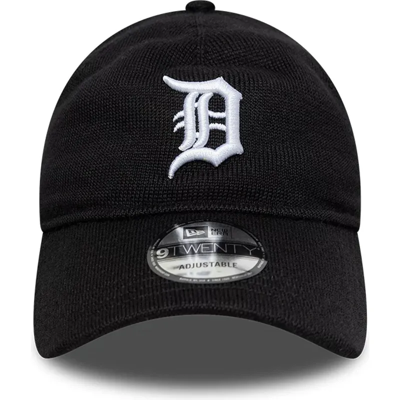 svart-bojd-justerbar-keps-9twenty-merino-wool-fran-detroit-tigers-mlb-av-new-era