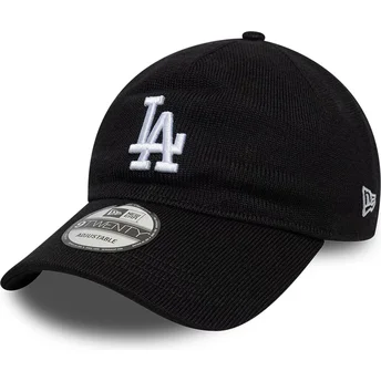 Casquette courbée noire ajustable 9TWENTY Merino Wool Los Angeles Dodgers MLB New Era