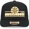 svart-bojd-snapback-keps-9seventy-stretch-snap-stated-av-boston-bruins-nhl-fran-new-era
