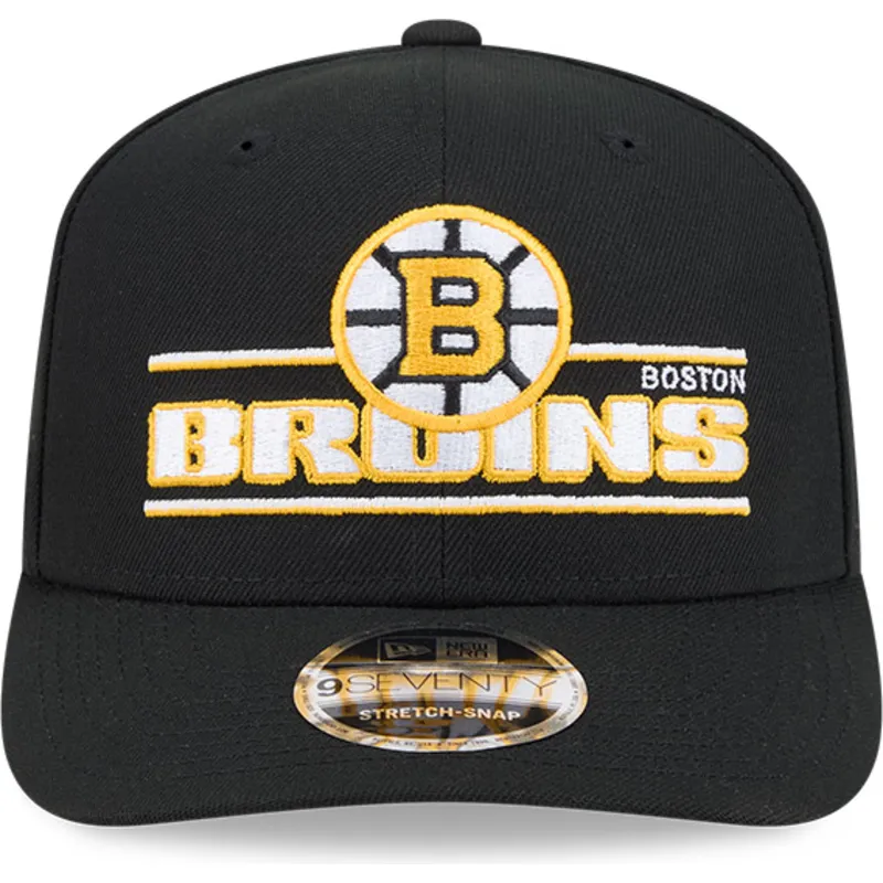 schwarze-snapback-kappe-mit-gebogenem-schirm-9seventy-stretch-snap-stated-der-boston-bruins-nhl-von-new-era