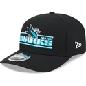 san-jose-sharks-nhl-new-era-9seventy-stretch-snap-stated-svart-bojd-snapback-keps