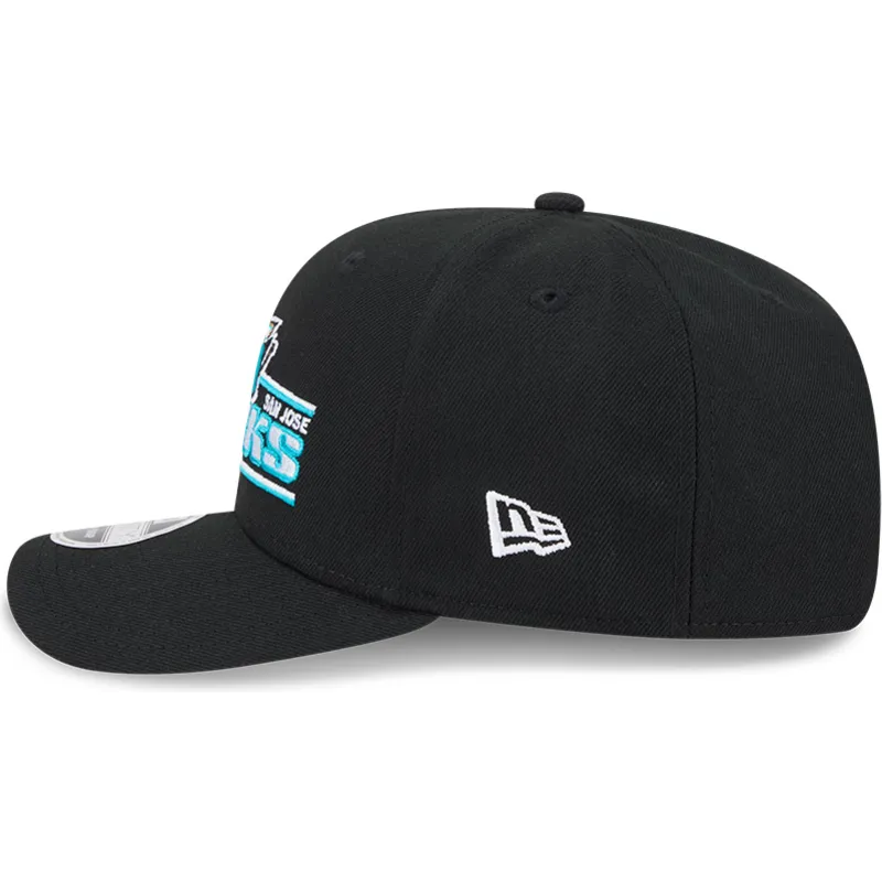 schwarze-snapback-kappe-mit-gebogenem-schirm-9seventy-stretch-snap-stated-der-san-jose-sharks-nhl-von-new-era