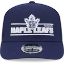 niebieska-czapka-z-zakrzywionym-daszkiem-snapback-9seventy-stretch-snap-stated-toronto-maple-leafs-nhl-new-era