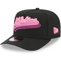 svart-bojd-skarm-snapback-9fifty-a-frame-neon-keps-oakland-athletics-mlb-fran-new-era