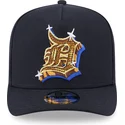 casquette-courbee-bleue-marine-snapback-9fifty-a-frame-emblem-detroit-tigers-mlb-new-era